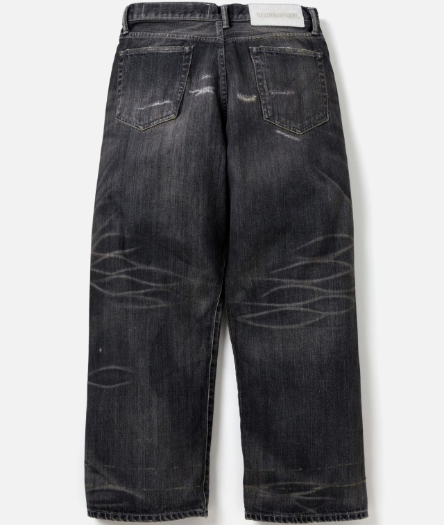 NEIGHBORHOOD ] ネイバーフッド,24AW,SAVAGE DENIM DP WIDE PANTS 