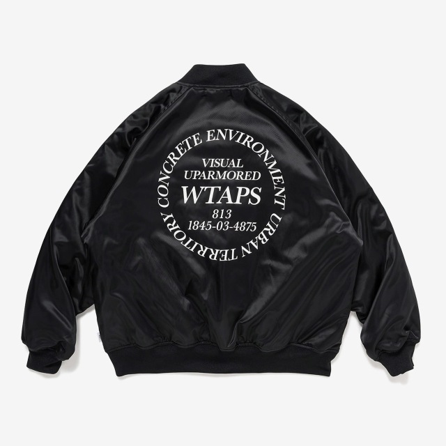 WTAPS 21AW TEAM JACKET BLACK M 