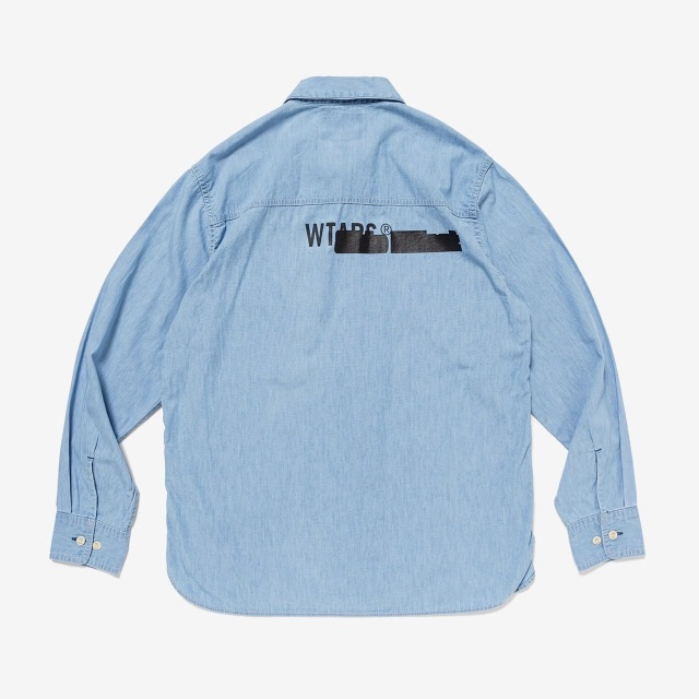 WTAPS ダブルタップス 2024 AW CB / LS / COTTON. CHAMBRAY