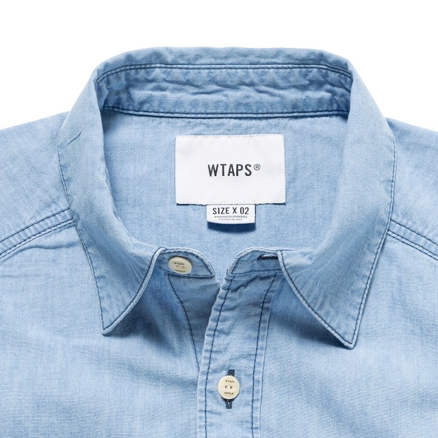 WTAPS ダブルタップス 2024 AW CB / LS / COTTON. CHAMBRAY