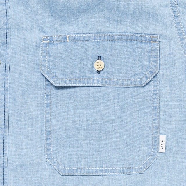 WTAPS ダブルタップス 2024 AW CB / LS / COTTON. CHAMBRAY