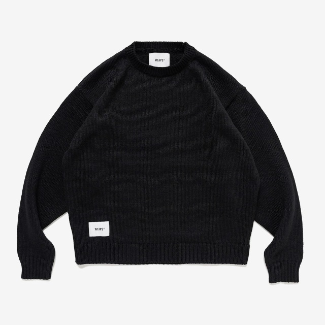 WTAPS ダブルタップス 2024 AW SIGN / SWEATER / POLY