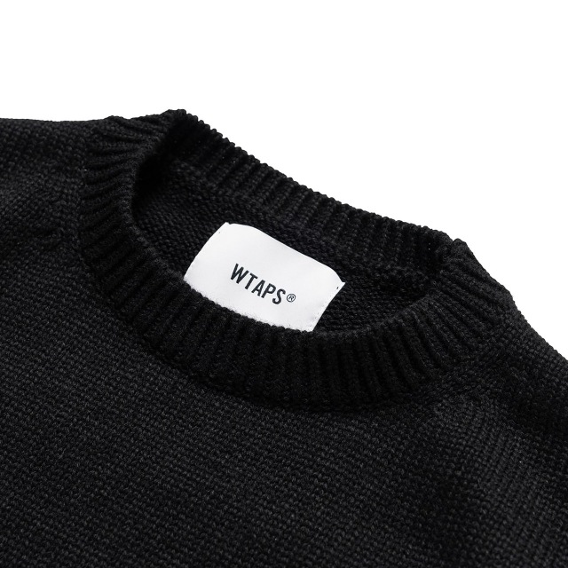 WTAPS ダブルタップス 2024 AW SIGN / SWEATER / POLY