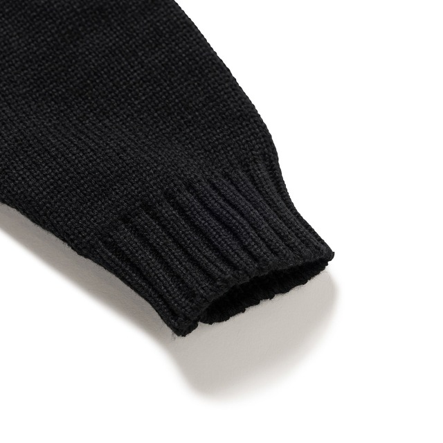 WTAPS なぶ ダブルタップス 22AW ARMT SWEATER POLY. X3.0 ニット 黒 