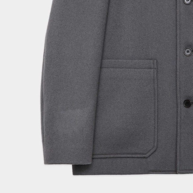 markaware モールスキン ワークジャケットmarkaware MARKAWARE GYM JACKET 2/80 ORGANIC WOOL TYPEWRITER 