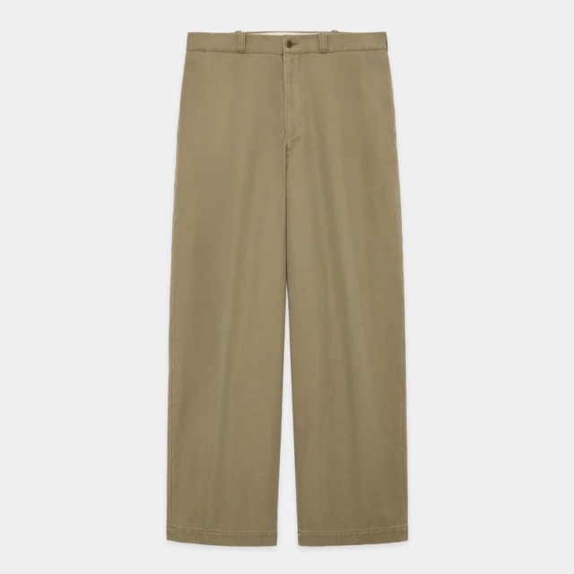 marka ORGANIC COTTON GABARDINE U.S.ARMY CHINO TROUSERS
