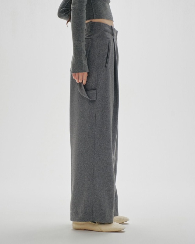 TOFAYFUL Wool Painter Pants