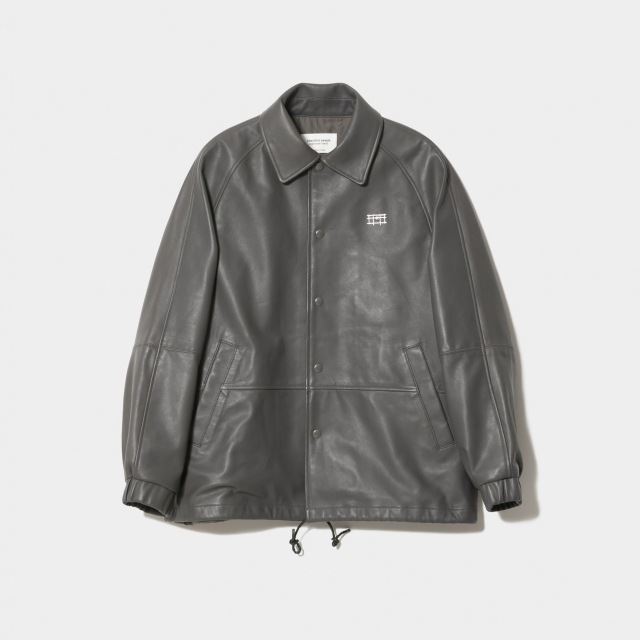 beautiful people lamb leather coach jacket