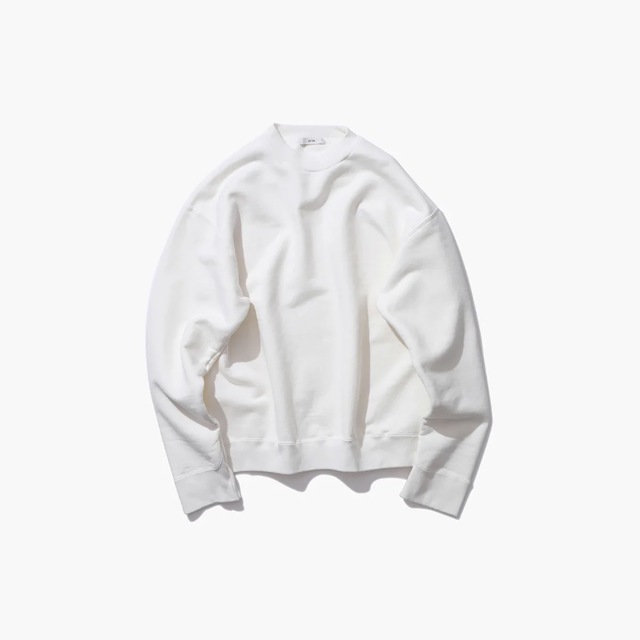 ATON エイトン GARMENT DYED URAKE | OVERSIZED PULLOVER