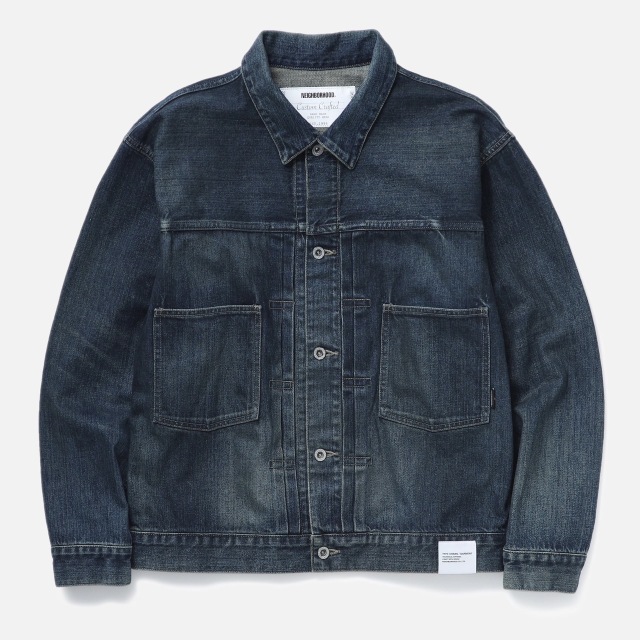 NEIGHBORHOOD ] ネイバーフッド,25SS WASHED DENIM TYPE-2 JACKET