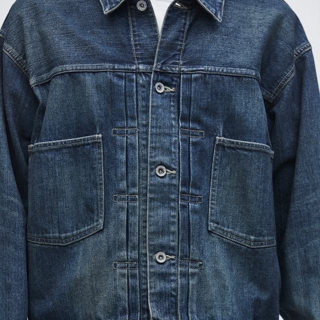 NEIGHBORHOOD ] ネイバーフッド,25SS WASHED DENIM TYPE-2 JACKET