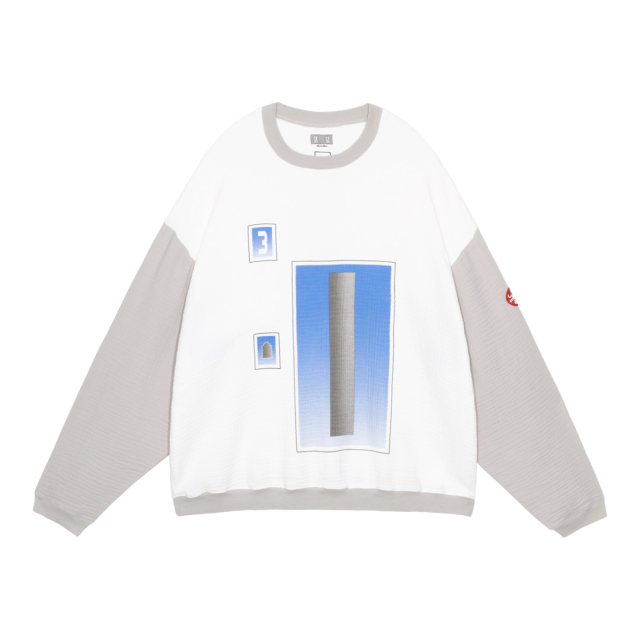 CE シーイー AS Cylinder GAUZE CREW NECK