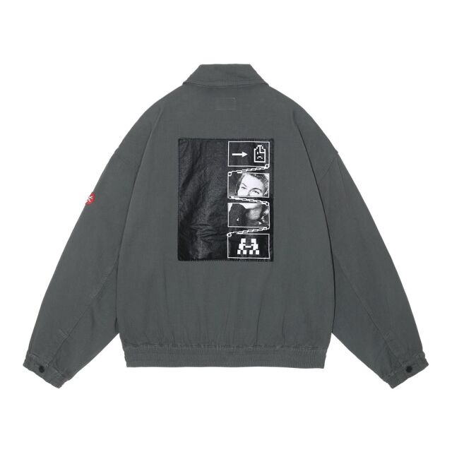 【美品】C.E シーイー フードジップシャツジャケット ブラック 美品】C.E シーイー フードジップシャツジャケット ブラック