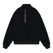 CE シーイー HEAVY WOOL BOA HALF ZIP