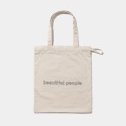 beautiful people contour logo gathering tote bag