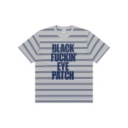 BlackEyePatch BFEP STRIPED TEE GRAY
