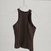 TODAYFUL Stripe Americansleeve Tops