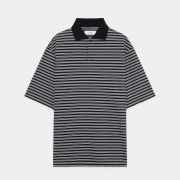 marka 40//1 Organic Cotton High Twisted Pique One Button Tee S/S