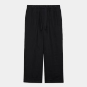 marka Linen Gauze Double Cloth / Wide Cylinder Fit Easy Pants