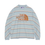 THE NORTH FACE PURPLE LABEL ノースフェイス パープルレーベル Field Long Sleeve Striped Tee