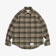 WTAPS ダブルタップス 2026AW  TXT 02 / LS / COTTON. FLANNEL. TEXTILE