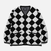 NEIGHBORHOOD ネイバーフッド CHECKER ZIP CARDIGAN