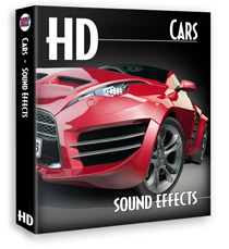 著作権フリー効果音素材自動車効果音ライブラリ・24bit96KHz#