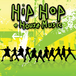 著作権フリー 音楽CD サウンドアイデア　ヒップホップ　＆　ハウスミュージック#