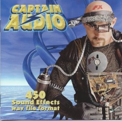著作権フリー 効果音CD-ROM　キャプテンオーディオCD-ROM・日本語インデックス付#
