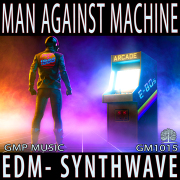 AV1015-マンアゲインストマシーン・EDM・シンセウェーヴ・エレクトロポップ・レトロ・ポジティヴィティ・アンダースコア