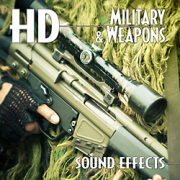 著作権フリー効果音素材ミリタリー＆兵器効果音ライブラリ・24bit96KHz#