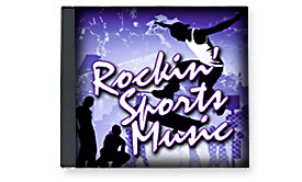 著作権フリー音楽CD　ロッキン　スポーツ　ミュージック