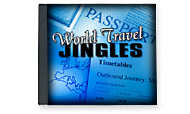 著作権フリー音楽CD　ワールド・トラベル・ジングル