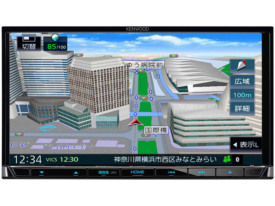 K*O様 ケンウッド KENWOOD MDV-Z702 彩速ナビ 新品TVアンテ Amazon | ケンウッド(KENWOOD) カーナビ 彩速ナビ MDV-Z702W