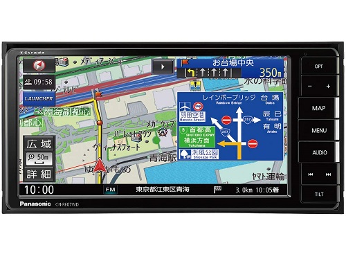 【送料無料】パナソニック ストラーダ CN-RE07WDA