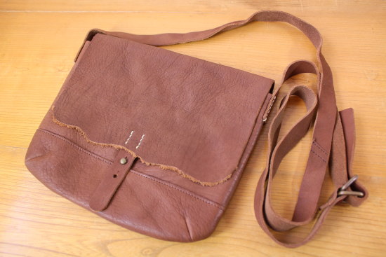 arome de muguet*ウォッシュレザー切り替ショルダー