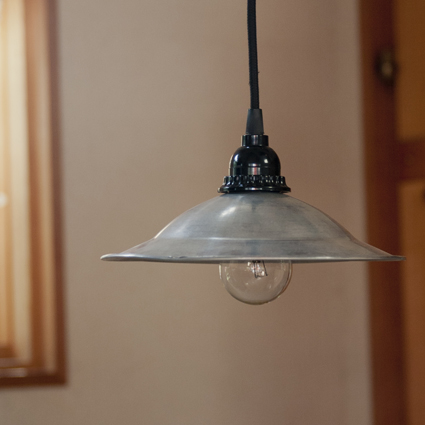 アルミシェード+灯具セット