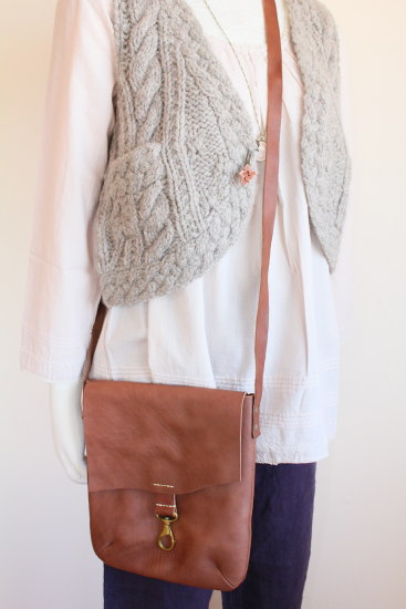 arome de muguet*ウォッシュレザーナスカンショルダー