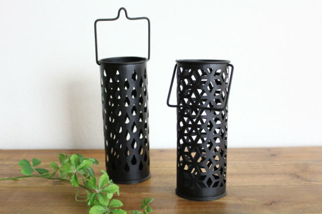 ブリキカットワークライトホルダー