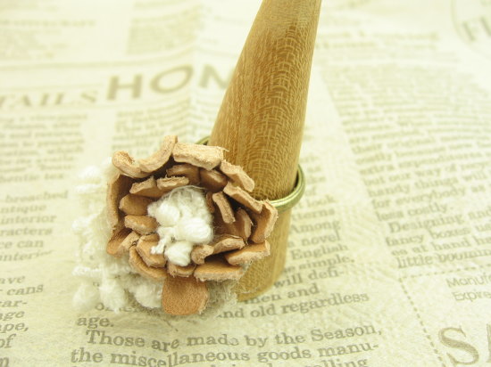 arome de muguet*革のミニバラリング