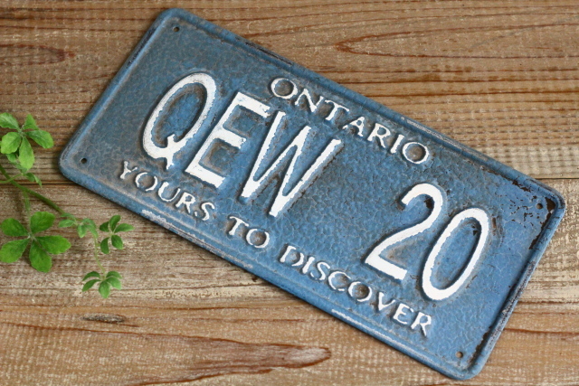 ラスティナンバープレートBL