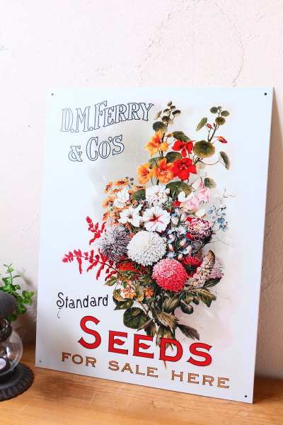 ブリキサインボード・シード