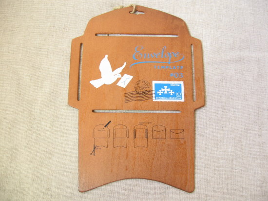 封筒テンプレート・ヨコ型封筒