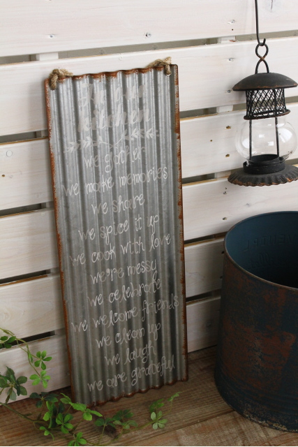 ティンルーフサインハング