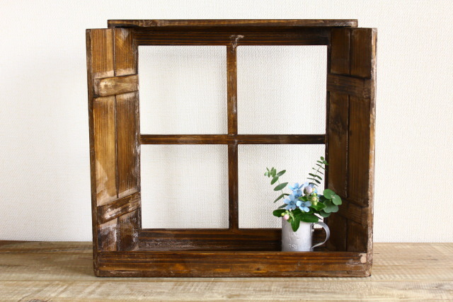 Petit monde ディスプレイウィンドウ/ブラウン