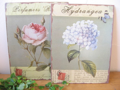 シャビーＴｉｎプレート 全２柄