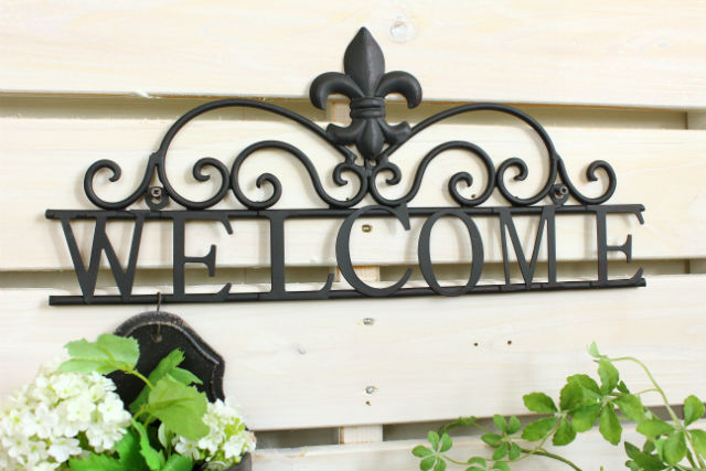 アイアンウェルカムサイン
