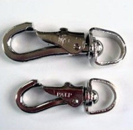 ナスカン ロッカースナップナスカン 10ミリ、12ミリ、15ミリ  シルバー、アンティーク N16380（適応体重20キログラム以下） 首輪金具 リード金具