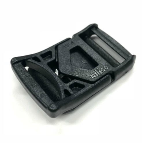 NIFCO ニフコ BBR20 ベルトバックル テープアジャスタープラスチックバックル クロ