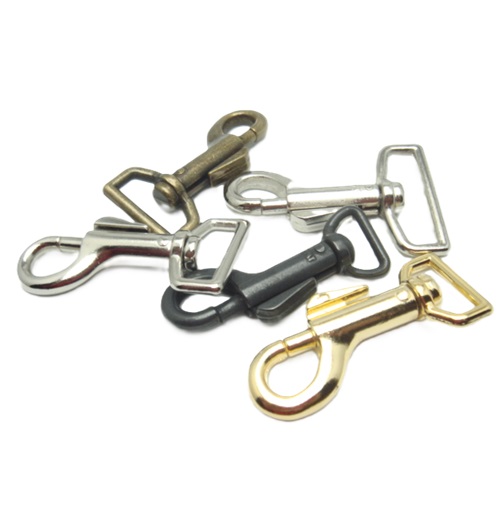 ナスカン 中止鉄砲ナスカン　平テープ用　鉄砲ナス 日本製　全長は60～65ミリ。 15ミリ、18ミリ、21ミリ、24ミリ、30ミリ　N52100